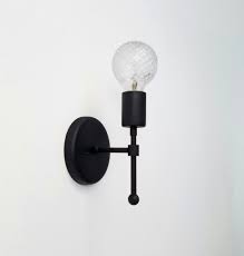 Matte Black Wall Sconce Bathroom Lighting Bathroom Light Fixtures Bathroom Lighting Black Bathroom Light Fixtures