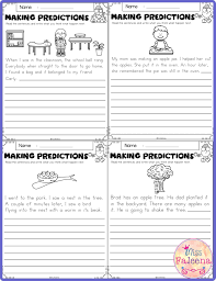 September Making Predictions Contains With Total 30 Pages Of Making Prediction Worksheets This Making Predictions 2nd Grade Worksheets First Grade Worksheets