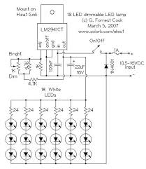 Image result for LED lamp circuit