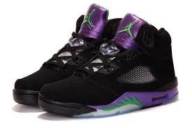 Black And Purple Nike Shoes Air Jordan 5 V Retro A Black Purple Mens Shoes In 2020 Sneakers Men Fashion Air Jordans Sneakers Fashion