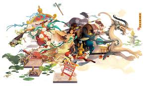 artstation 花開早 鍾離華蟲 concept art characters character design inspiration animation reference