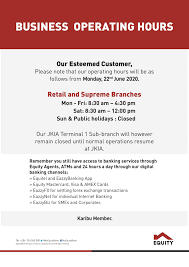 Please amend your records to make sure all future payments in euro or dkk are credited . Dear Customers Notice On Change Of Equity Bank Kenya Facebook