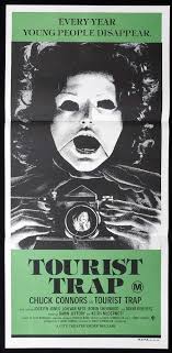Initially not at all successful upon its release, the film was showed a lot on tv throughout the '80s due to. Tourist Trap Original Daybill Movie Poster Chuck Connors Jocelyn Jones Moviemem Original Movie Posters