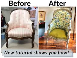 Getting started as an upholsterer. It S Just A Simple Upholstered Barrel Chair Kim S Upholstery