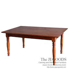 Garden dining tables made from grade a teak add a sense of elegance to even the most simplistic outdoor area. Jepara Teak Retro Dining Table Scandinavia Vintage Furniture Craftsman