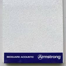 Total acoustics commercial ceiling panels from armstrong ceiling solutions feature the ideal combination of sound absorption and sound blocking. Armstrong Bioguard Acoustic Suspended Ceiling Tiles 600x600 Square