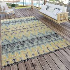 In Outdoor Teppich Modern Nomaden Design Terrassen Teppich Wetterfest Bunt Teppiche Outdoor Teppiche Bunt Design Mod In 2020 Outdoor Carpet Yellow Rug Rug World