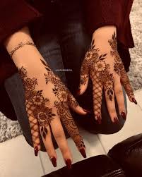 From Nurahshenna On Instagram Henna Tattoo Designs Finger Henna Designs Henna Tattoo Hand