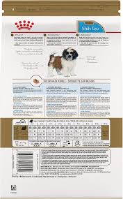 royal canin shih tzu puppy dry dog food 2 5 lb bag