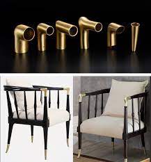 Shop over 16,000 top modern furniture legs and earn cash back all in one place. 2pcs Lot Solid Brass Tip Cap For Mid Century Modern Chair Table Leg Feet Tapered Chair Arm Elbow Connector Metal Cabinet Legs Furniture Cups Aliexpress
