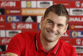 Get over it, Wayne: Sam Vokes and his Wales team-mates are moving