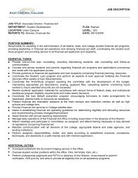 Financial associate (corporate) i gathers and interprets financial data in order to assist in corporate financial decisions. Job Title Associate Director Financial Aid