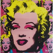 Max Ross Serigrafia su pannello piuma 3D Retouchè Marilyn Pop