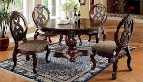 Greystone 7pc dining set (round table & 6 side chairs) new! Tuscany I Round Dining Room Set Furniture Of America Furniturepick