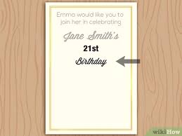 Maybe you would like to learn more about one of these? How To Write A Birthday Invitation 14 Steps With Pictures