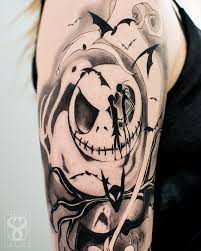 Nightmare Temporary Tattoo Etsy Nightmare Before Christmas Tattoo Jack Skellington Tattoo Tattoo Nightmares