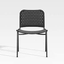 Find the perfect patio furniture & backyard decor at hayneedle, where you can buy online while you explore our room designs and curated looks for tips, ideas & inspiration to help you along the way. Kali Outdoor Aluminum Dining Chair Reviews Crate And Barrel