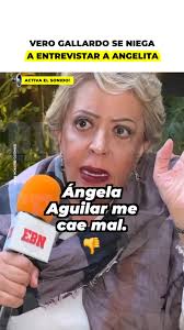 Periodista Verónica Gallardo barrió el piso con Ángela Aguilar