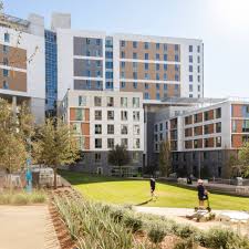 The first of uc san diego's six colleges is named revelle college in honor of roger revelle, considered the father of the university. Uc San Diego S Sixth College Settles In At North Torrey Pines Living And Learning Neighborhood Hks Architects