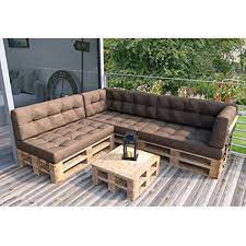 Palettenkissen Palettenmobel Ecksofa Couch Sitzecke Inkl Europalette Palettensofa Palettenpolster Kissen Sofa Paletten Kissen Mobel Aus Paletten Sofa Polster