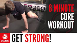 core strength workout 6 minute core