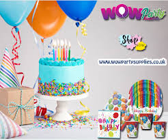 Wow Party Supplies Offers Affordable Supplies For Birthday Decorations Uk Cheap Party Supplies Party Supplies Birthday Party Decorations