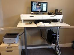 Billsta Bar Table Into Standing Work Station Ikea Standing Desk Desks For Small Spaces Ikea Desk