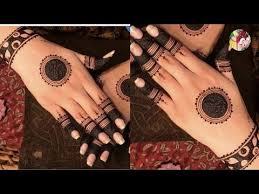 Simple Gol Tikki Mehndi Designs For Hands Easy Arabic Mehendi Design Beginners Mehn In 2020 Mehndi Designs For Fingers Finger Henna Designs Henna Tattoo Designs Simple