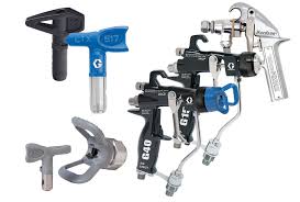 Graco Spray Machines Guns And Tips Charts Blast Booths Spray Paint Booths Abrasives Media And Equipment