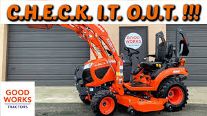 My biggest decisions were tire style and whether or not to get hydrostatic transmission. Oh My The New Kubota Bx2680 Tractor Review Big Improvements Miscues The La344 Loader Removal Youtube