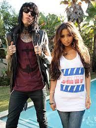 He shared an old photo of him and. Trace Cyrus Brenda Song Love Nesting With Their Dogs People Com