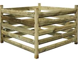 Holz Komposter Mit Eckpfosten 100 X 100 X 70 Cm Jetzt Kaufen Bei Hornbach Osterreich Holz Kompost Pfosten