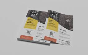 Photorealistic A4 Flyer Mock Ups Flyer Mocking Mockup