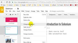 Select the text for which you want to change the color. How To Change Background Color And Image In Google Slides Youtube