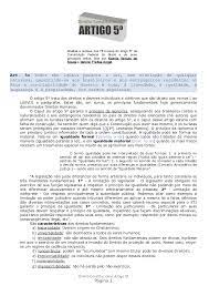 O artigo 5º da constituição federal (cf) de 1988 conta com 78 incisos que determinam quais são nossos direitos fundamentais para conhecer outras liberdades e direitos fundamentais garantidos na constituição de maneira didática e descomplicada, não deixe de visitar o site do projeto artigo 5º. Artigo 5Âº Da Cf 1988 Comentado Baixar Pdf De Docero Com Br
