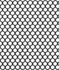 7mm Polyester Hex Mesh Black Mesh Fabric Fabric Shops Online Mesh Material