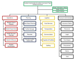 Incident Command System Flow Chart Template Www