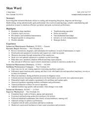 Best Industrial Maintenance Mechanic Resume Example Livecareer Resume Examples Cv Examples Professional Resume Examples