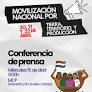 Organizaciones indígenas y campesinas anuncian movilización nacional del 20 al 22 de abril
