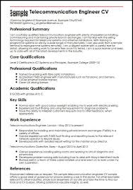 Looking to get hired as a software engineer? Telecommunication Engineer Cv Example Myperfectcv