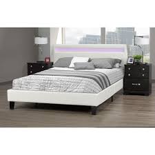 You can rest assured knowing that each piece is available with free. Dhara Modern Bed Double White Best Buy Canada