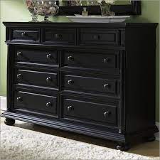 Headboard, dresser, nightstands, the in the bedroom set days, it was easy to be sure that your dresser and nightstand paired well as long as the pieces have some common element (like their shape, or style, or maybe the color of the. Matte Black Bedroom Furniture Photo 3 Black Bedroom Black Dressers Black Bedroom Furniture