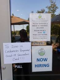 A list of restaurants open on thanksgiving in falls church, va. No Covid 19 Vaccination No Dining In At One Fairfax Restaurant Wtop