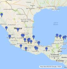 ___ administrative map of mexico. Mexico Google My Maps