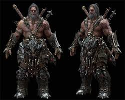Pixologic Zbrush Gallery Barbarian Zbrush Character Art