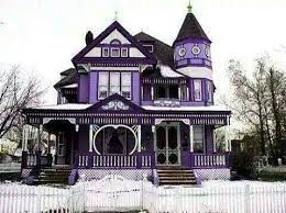 The purple painted lady, macedon, new york. Photos Of Purple Victorian Houses Victorian Homes Gothic House Old Houses