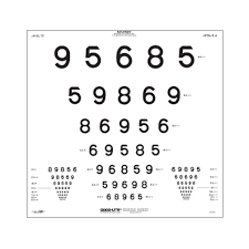 Lea Numbers Etdrs Translucent Chart