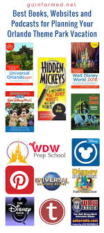 Best Books Websites And Podcasts For Planning Your Orlando Theme Park Vacation Orlando Theme Parks Universal Vacation Disney World Tips And Tricks