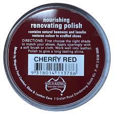 Waproo Renovating Polish Cherry Red 45g Wax Polish Scuff