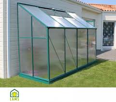 Serre Venus 2500 Aluminium Naturel Serre Adossee Serre Jardin Et Serre